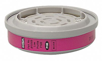 Msa Filtro Para Su Uso Con Respiradores Msa Serie Advantage Aprobacion De Uso Del Cartucho P100 Codigo Del Color Magenta Pk 2 Cartuchos Y Filtros 2jp98 Grainger Mexico