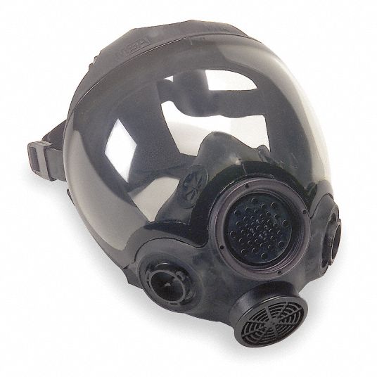 Full Face Respirator, 1000 Series, M - Grainger