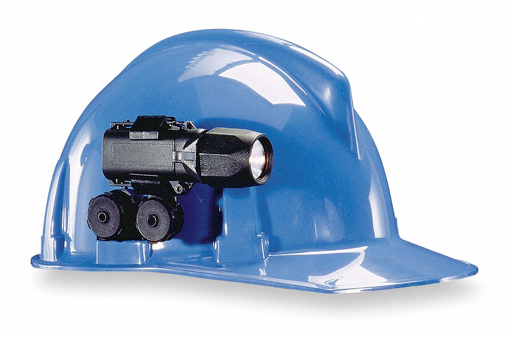 Hard hat clearance light holder