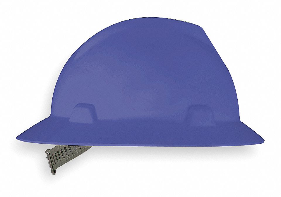 purple hard hat full brim