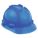 SLOTTED CAP, CSA, TYPE 1, CLASS E, PE, 4-PT STAZ-ON PINLOCK, FRONT BRIM, BLUE