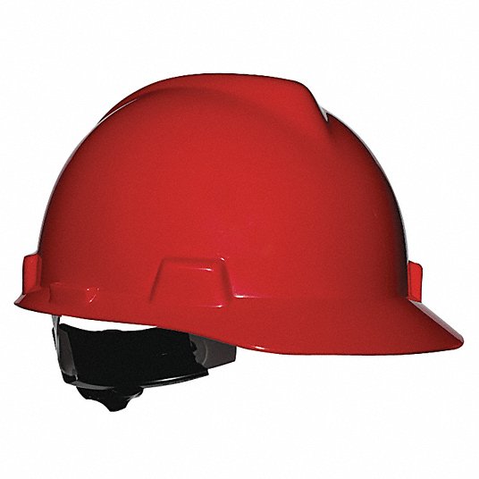 Front Brim Hard Hat Red