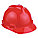 SLOTTED CAP, CSA, TYPE 1, CLASS E, PE, 4-PT FAS-TRAC III RATCHET, FRONT BRIM, RED