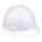 SLOTTED CAP, CSA, TYPE 1, CLASS E, PE, 4-PT STAZ-ON PINLOCK, FRONT BRIM, WHITE