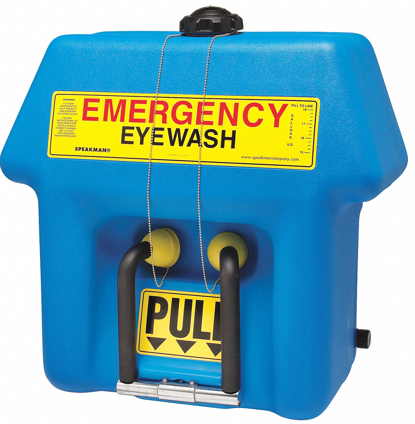 SPEAKMAN Eye Wash Station Mount, Pull Tray 4LNE9SE4000 Grainger