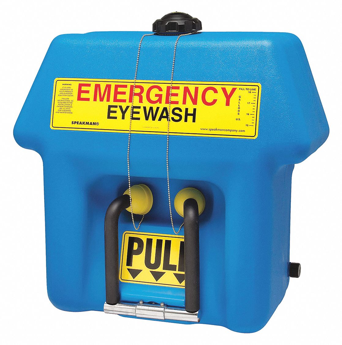 Eye Wash Station Mount, Pull Tray Grainger
