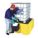 IBC CONTAINMENT UNIT, FOR 1 IBC, 62 X 62 X 28 IN, POLYETHYLENE, POLYETHYLENE