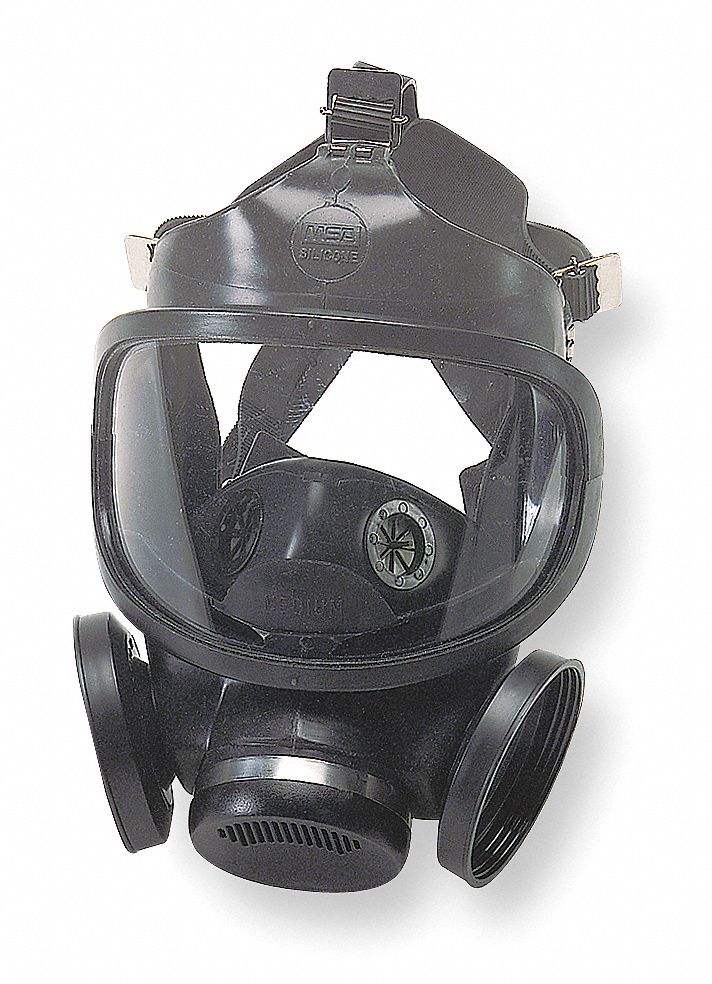 Hycar Rubber, HookandLoop (5Point), Full Face Respirator 4LR33