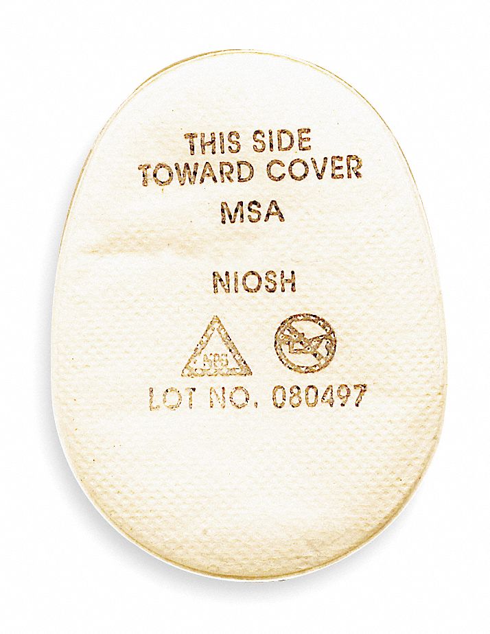 PREFILTER AND COVER, N95, GREY, NIOSH, FOR ADVANTAGE RESPIRATORS, 10/BG