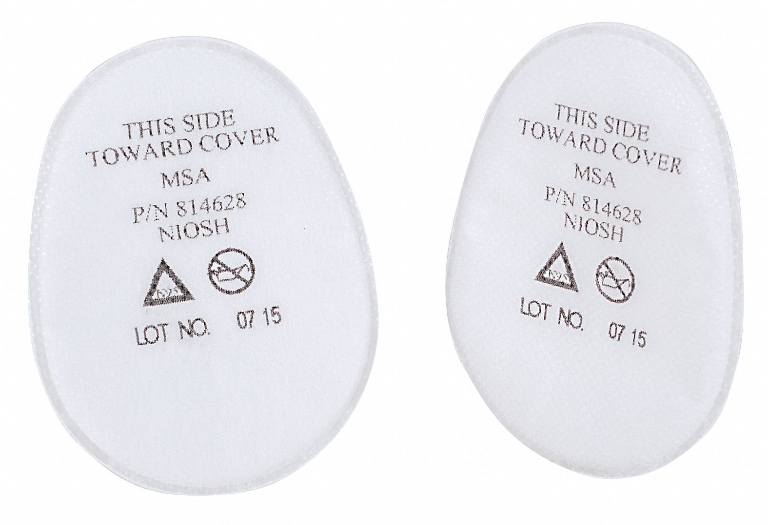 PREFILTER AND COVER, N95, GREY, NIOSH, FOR ADVANTAGE RESPIRATORS, 10/BG
