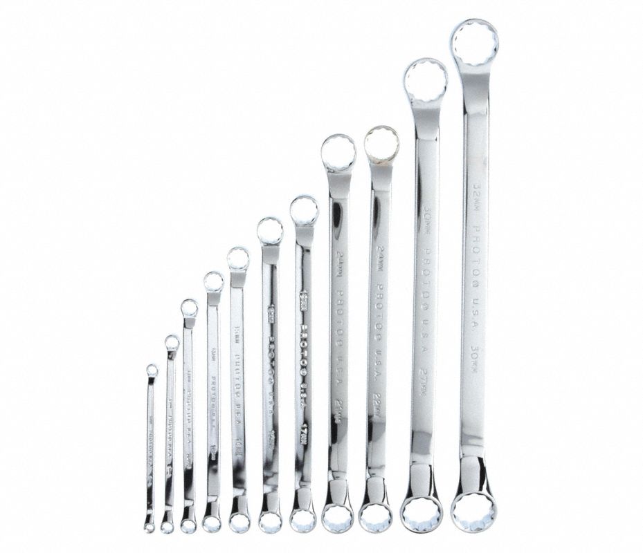 PROTO Juego de Llaves de Cubo, Métrico, Número de Piezas 11, Núm. de