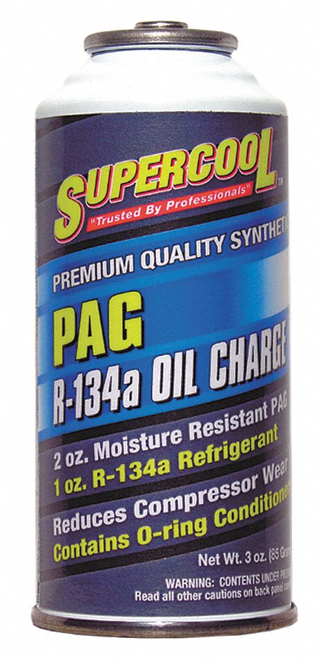 4LTU4 - A/C 134a Charge and PAG Lube 3 Oz
