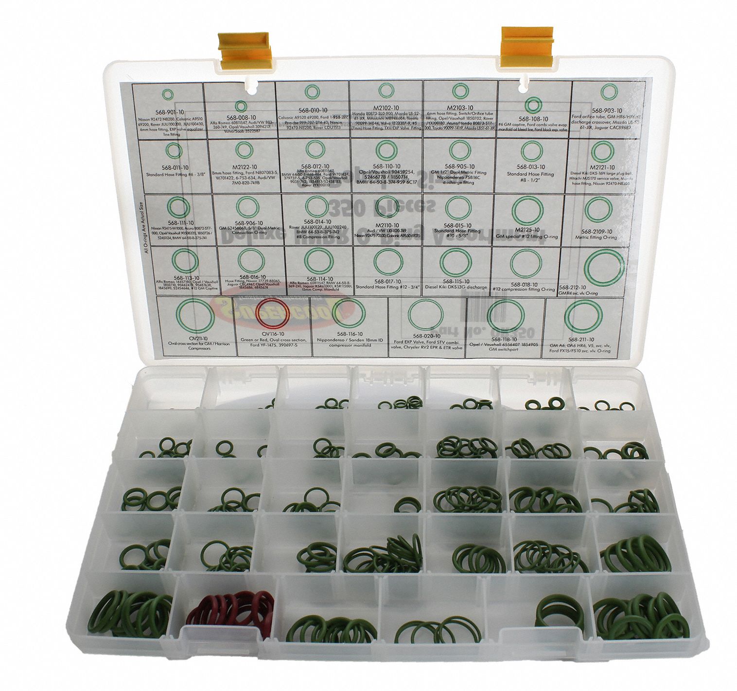 A/C O-RING ASSORTMENT, UNIVERSAL O-RING ASSORTMENT, OR350