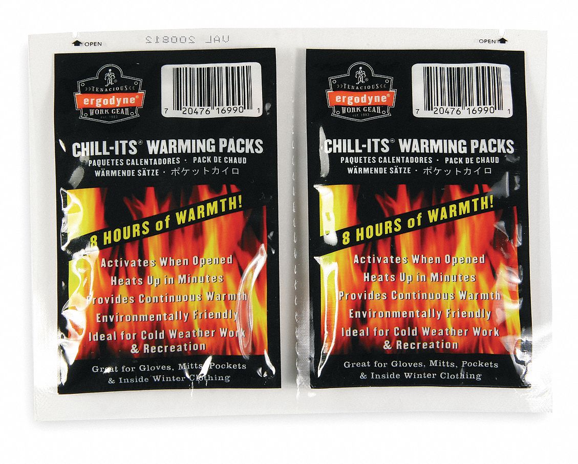 CHILL-ITS TOE WARMING PACKS, UP TO 7 HOURS HEAT