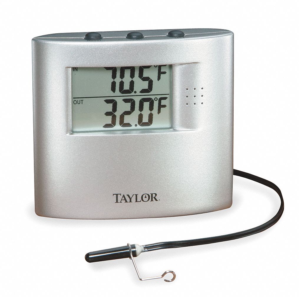 Digital Thermometer, Application Indoor/Outdoor Grainger