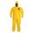 HOODED CHEMICAL-RESISTANT COVERALLS, TYCHEM 2000, ELASTIC CUFFS/ANKLES, 3XL