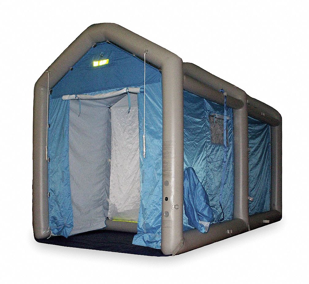 FSI Inflatable Decontamination Shower, 156 in Length, 84 in Width, 96 ...