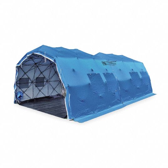 FSI Emergency Shelter System: 24 ft Lg, 13 1/2 ft Wd, 8 1/2 ft Ht ...