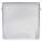 WEATHERPROOF COVER, DIE-CAST ZINC, OUTDOOR RECEPTACLES, 2 GANGS, 4½ IN OVERALL H, 3R, GREY