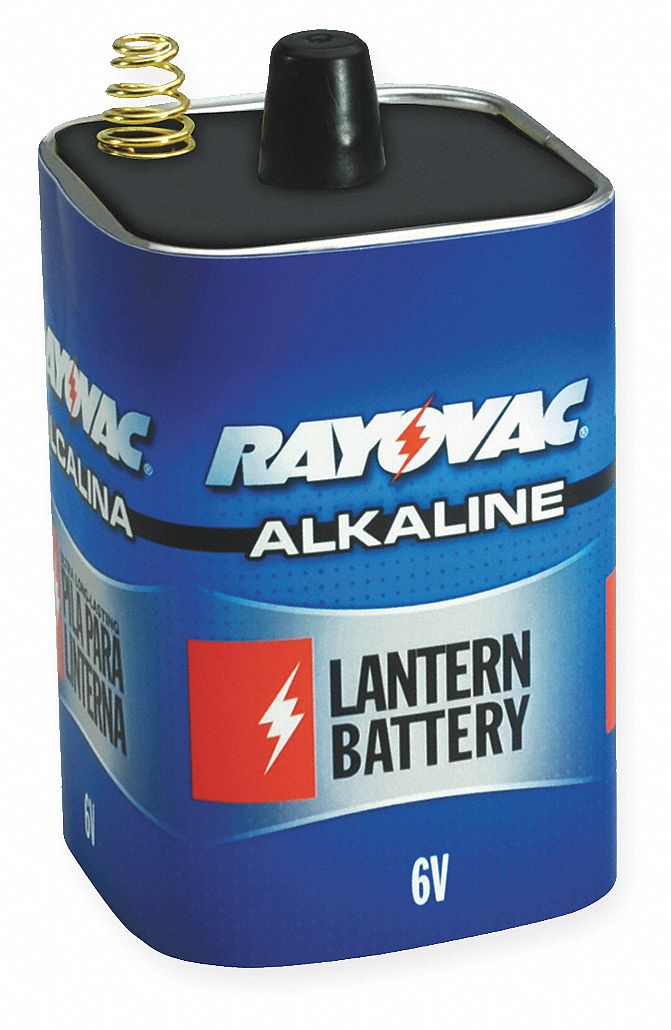 4LV99 - Lantern Battery Alkaline 6V Spring Term