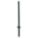 U-CHANNEL FENCE POST, 1 5/16 IN DIAMETER, 5 FT H, 14 GAUGE, 0.47 LB/FT WT/FT, 4½ IN W, STEEL