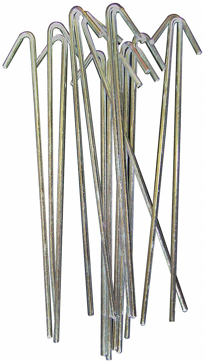 CHAIN LINK TIES, ALUMINUM, MAINTENANCE-FREE, 100 PK