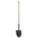 ROUND POINT SHOVEL,48 IN.HANDLE,14