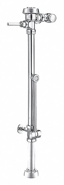 Bedpan Washer Flush Valve: Royal, 34 3/8 in Rough-In, Diaphragm Flush Valve