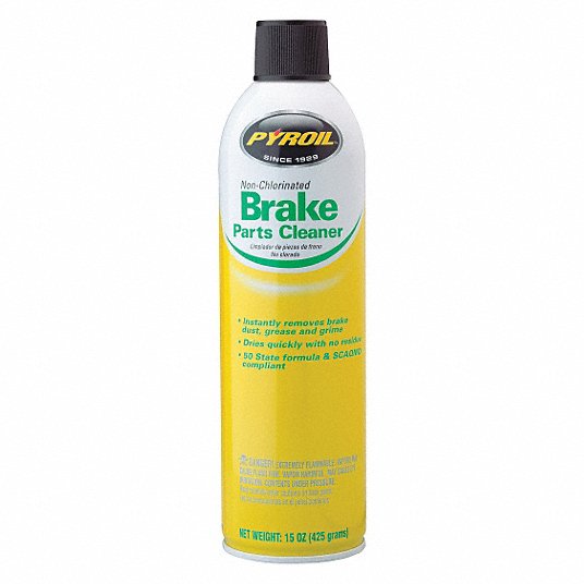 Brake Parts Cleaner: Solvent, 22.6 oz Cleaner Container Size, Flammable, Non Chlorinated