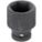 IMPACT SOCKET, 1/4IN DR, 1/2IN, 6PT