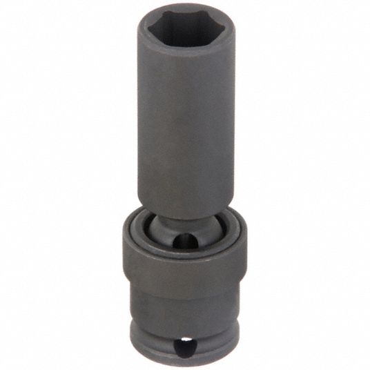 WESTWARD, 3/8 in Drive Size, 11 mm Socket Size, Impact Socket - 4LYF8 ...