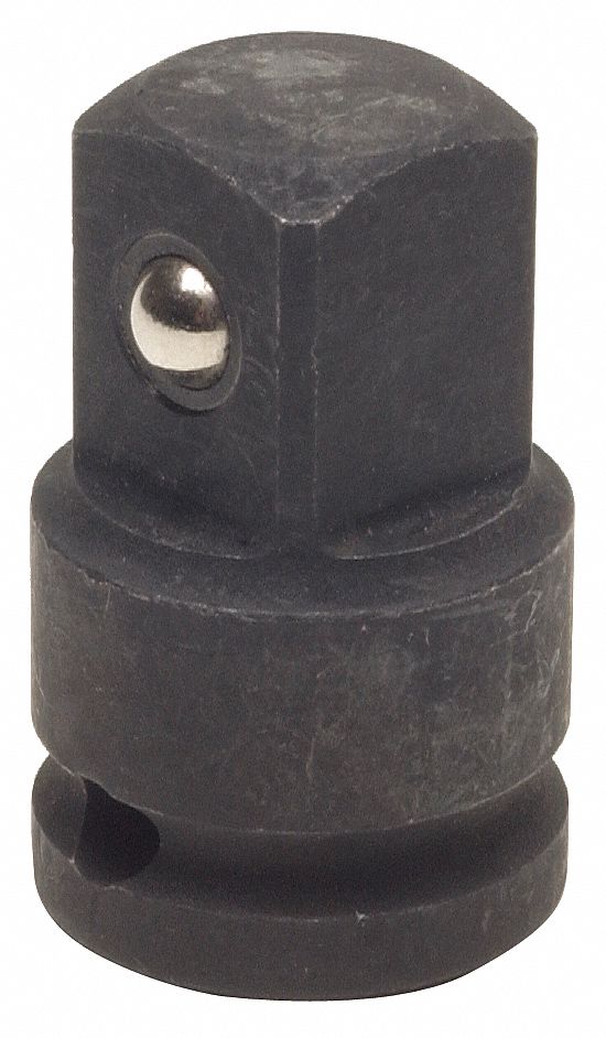 IMPACT SOCKET ADAPTER, 3/8" DR, 1-7/16"L