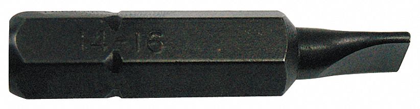 IMPACT SCREWDRVR BIT SLOTTED 3/8DR.