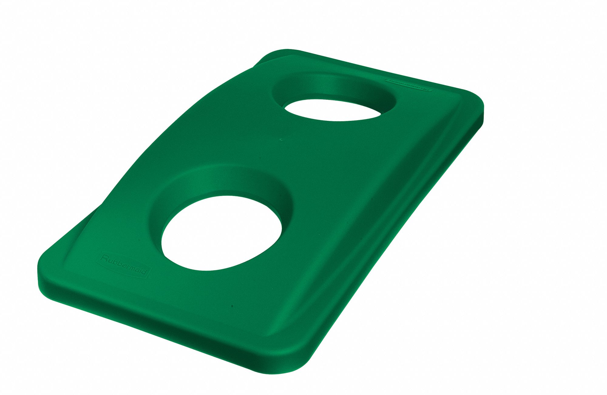 BOTTLE/CAN RECYCLING TOP,PLASTIC,GRN