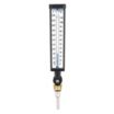 Adjustable-Angle Thread-Mounted Glass HVAC Thermometers without Thermowell