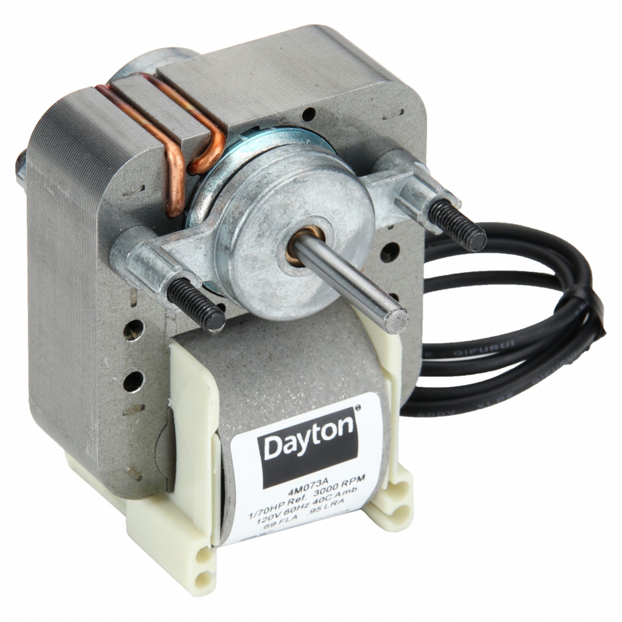 DAYTON, 1/70, 3,000, C-Frame Motor - 4M073|4M073E - Grainger
