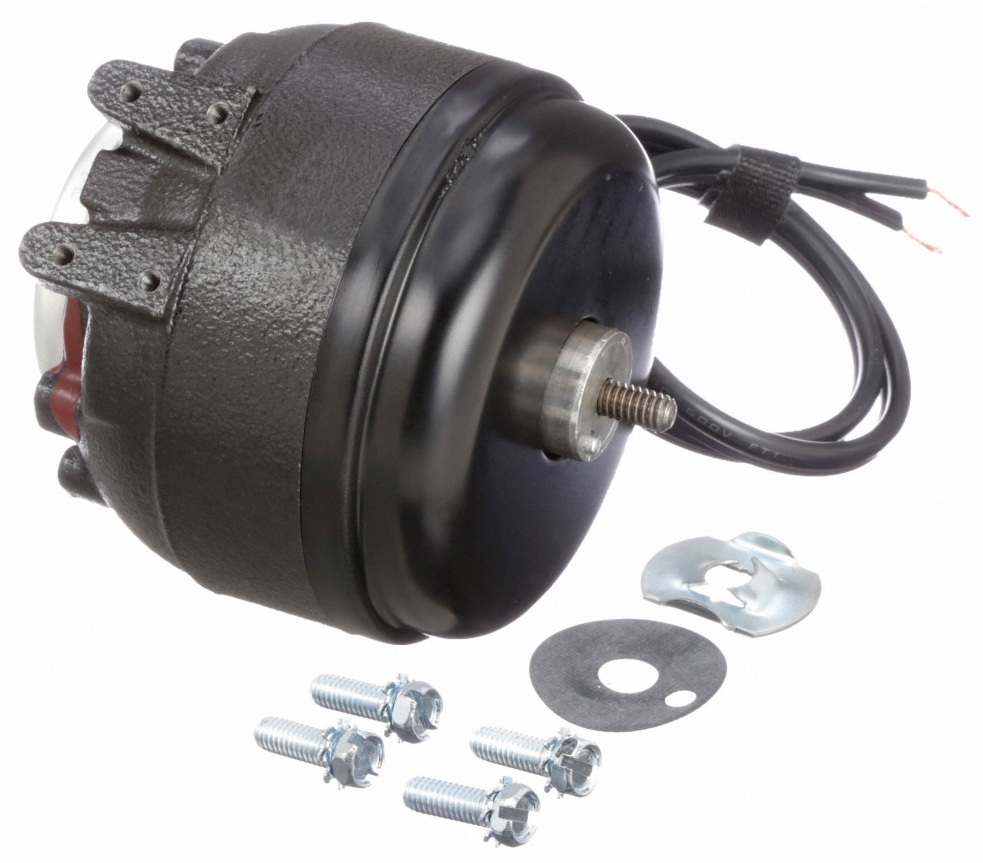 EM&S Unit Bearing Motor, 1/47 HP, Shaded Pole, Nameplate RPM 1,500, No