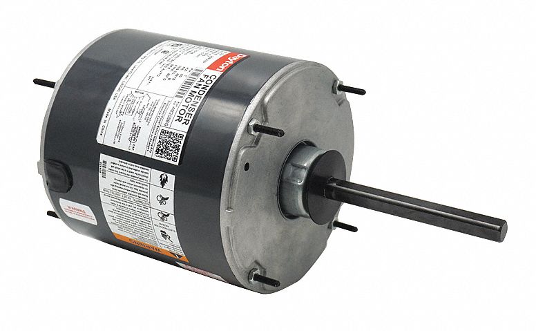 DAYTON 3/4 HP Condenser Fan Motor,Permanent Split Capacitor,1075 ...