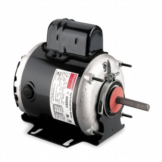 Agricultural Fan Motor, 1/3 HP, Nameplate RPM 1700, Voltage 115