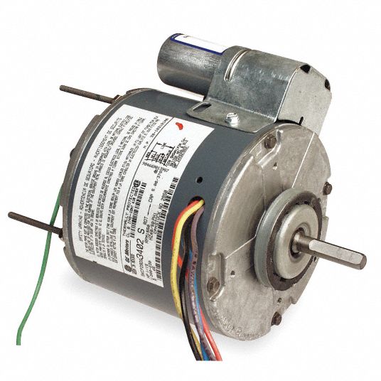 GE 1/15 HP Unit Heater Motor,1050 Nameplate RPM,115 Voltage, Frame 42YZ ...