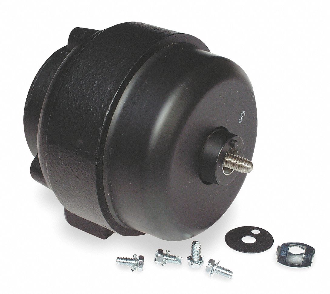 thumbnail image 2 of EM&S SPFBE91H Unit Bearing Motor – 115V, 9 Watt, 1/85 HP, Shaded Pole, OEM Evaporator Fan Motor, USA 2 of 5