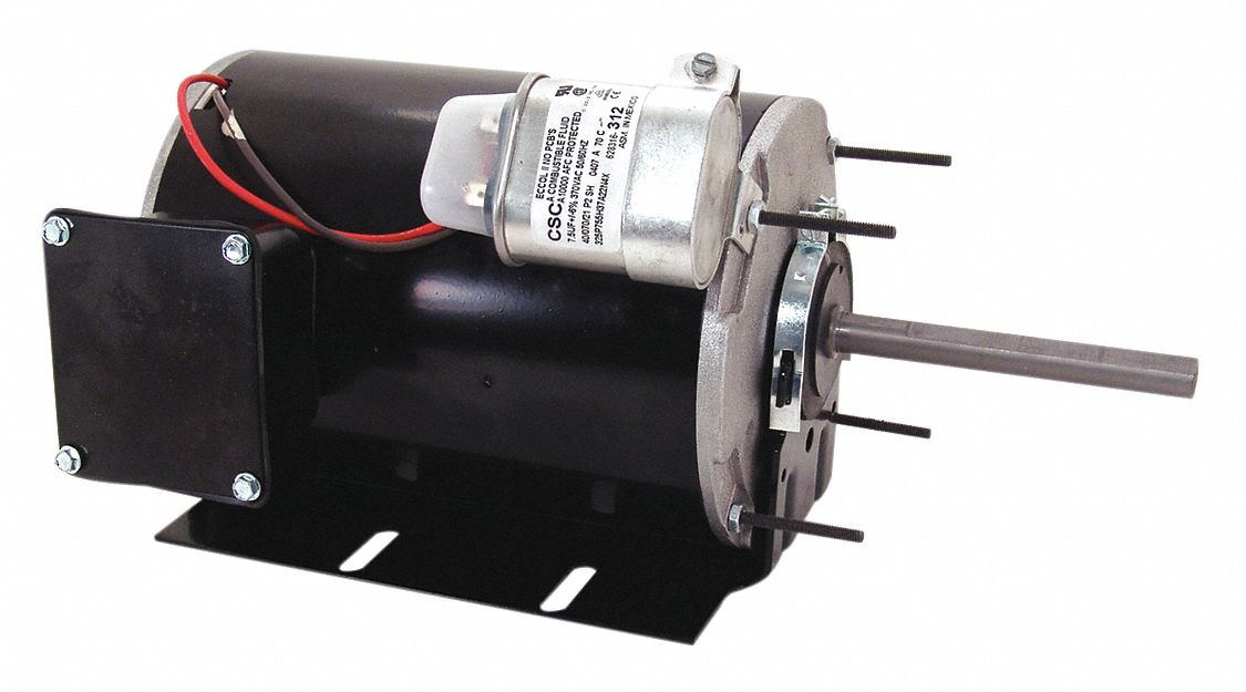 CENTURY FB1056TE Condenser Fan Motor,1/2 HP,1075 rpm,60Hz 663001044550 ...