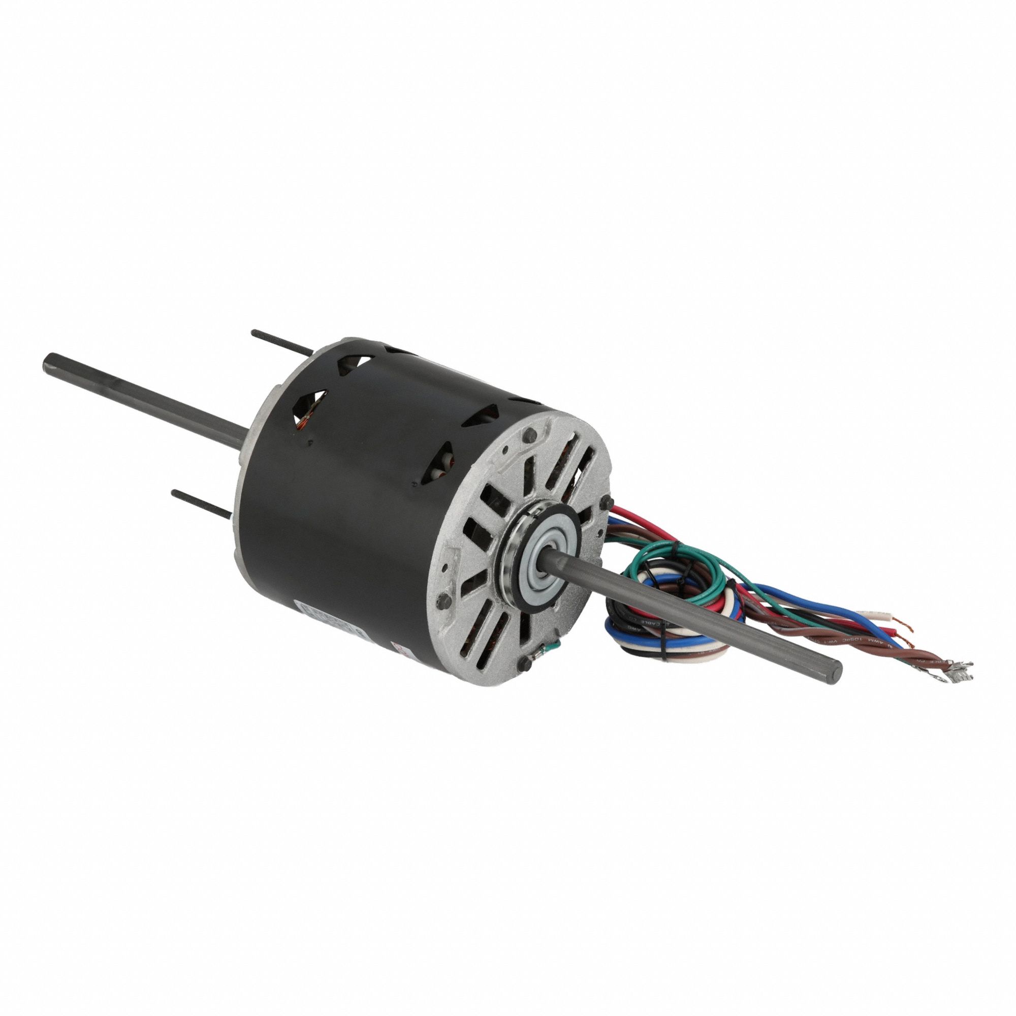 Room Air Conditioner Motor: Resilient Ring/Stud Mount, Permanent Split Capacitor, 115V AC