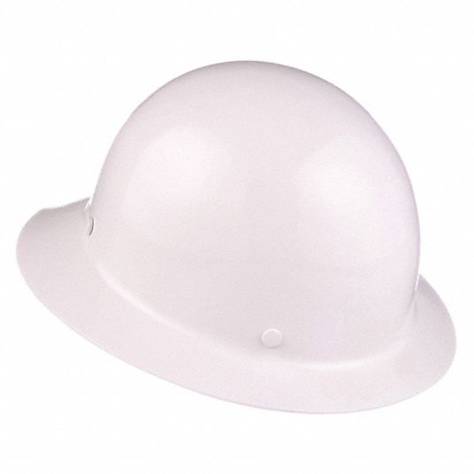 White, No Graphics, Hard Hat - 4MD47|475408 - Grainger