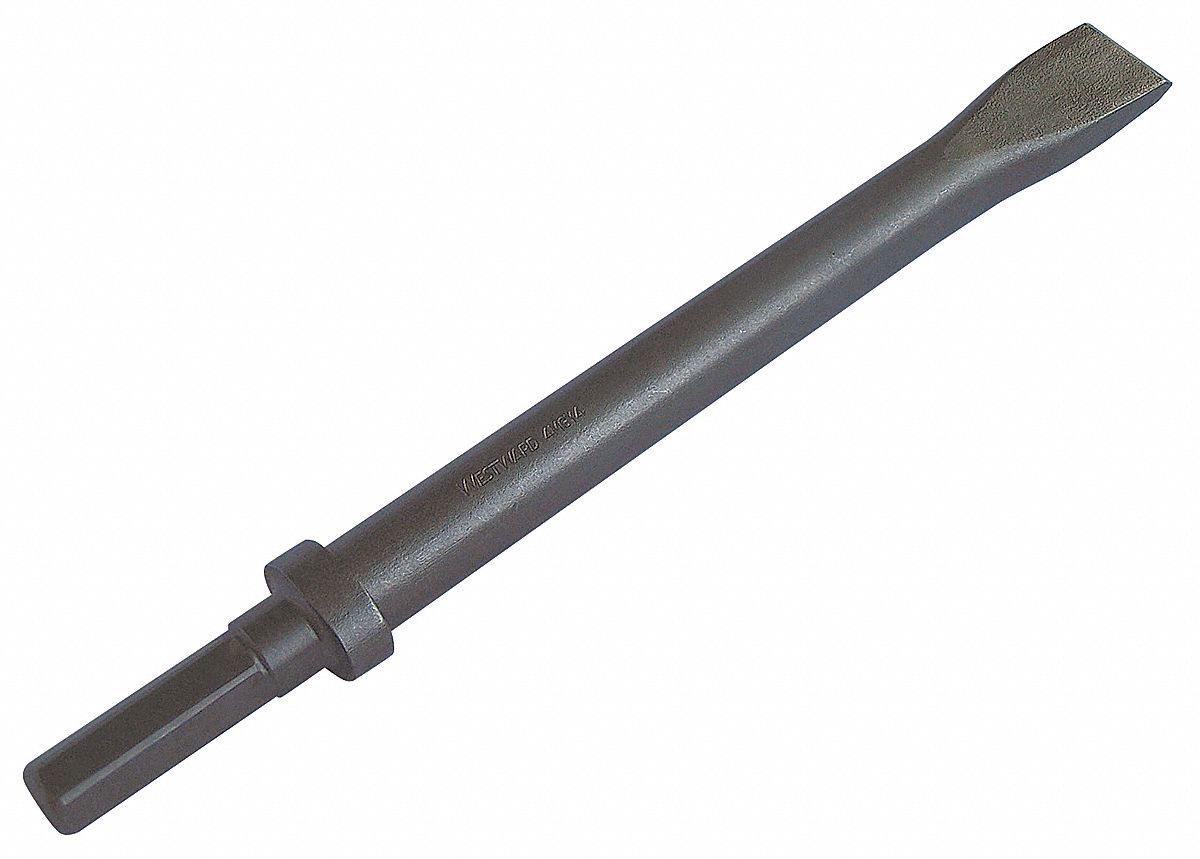 FLAT CHISEL, HEX SHANK