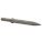 MOIL POINT CHISEL, 0.68 IN SHANK SIZE, ROUND, OVAL, 9 IN OVERALL L
