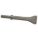 CHISEL, 0.68 IN SHANK SIZE, ROUND, OVAL, 2 IN CHISEL TIP W, 8 1/2 IN OVERALL L