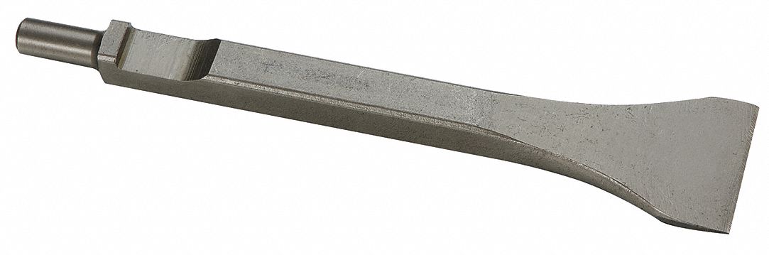 CHISEL, B1/CLECO CHISEL SCALER, 0.5 IN SHANK SIZE, 1 3/8 IN CHISEL TIP W, 7 IN OVERALL L