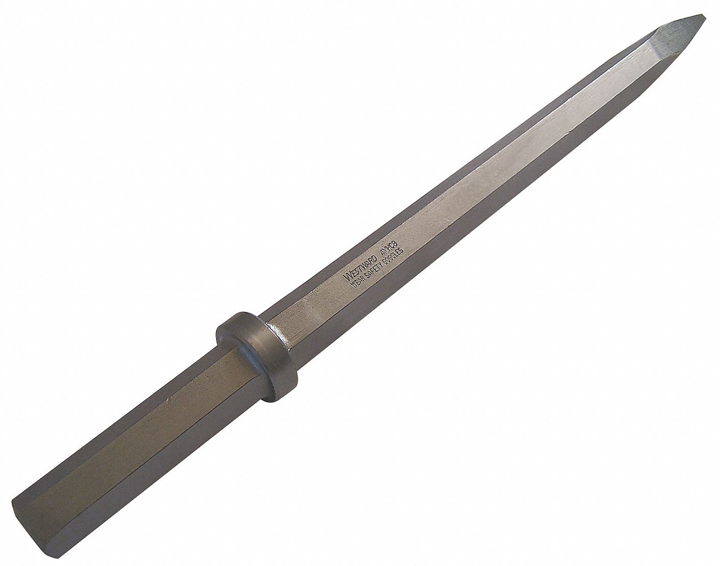 MOIL POINT CHISEL,LENGTH 14FT