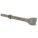 CHISEL, 0.401 IN SHANK SIZE, ROUND, ROUND, 1 5/16 IN CHISEL TIP W, 6 1/4 IN OVERALL L